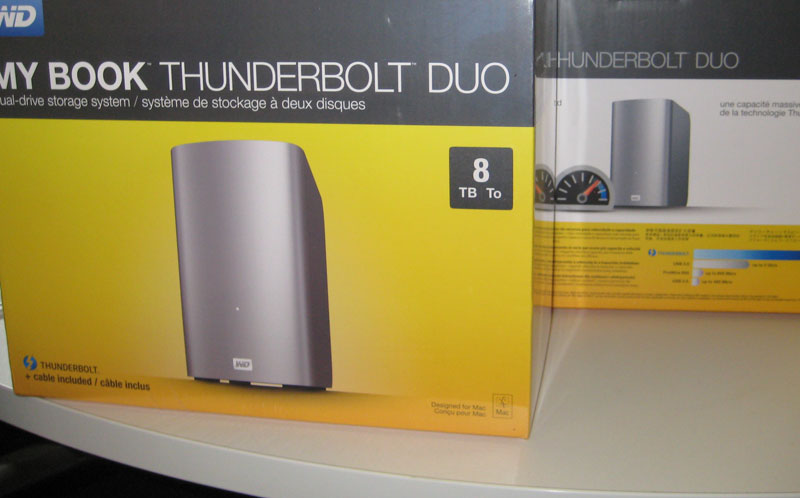 My book thunderbolt duo подключить к виндовс